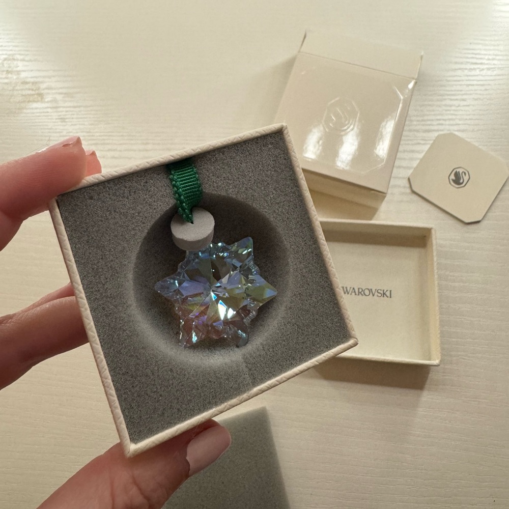 2023 Swarovski Annual Crystal Snowflake Ornament